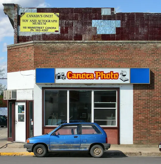 Canora Photo storefront on Main Street